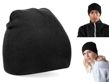 SPORTOWA CZAPKA ZIMOWA BEANIE DAMSKA MĘSKA PULL ON