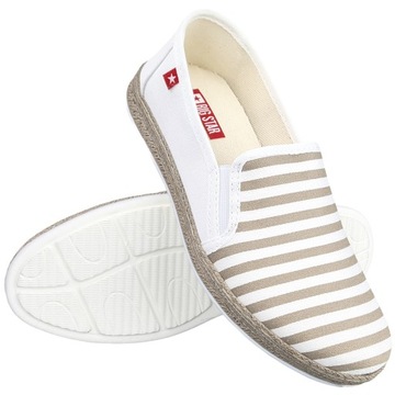 WSUWANE ESPADRYLE BIG STAR FF276027 GRANATOWE 39