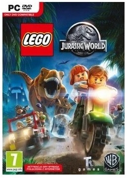 LEGO JURASSIC WORLD PL - nowa, folia PARK JURAJSKI