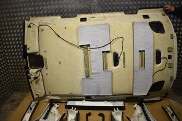 ИДЕАЛЬНЫЙ КОМПЛЕКТ СТОЙКОВ ПОТОЛКА. ЧЕРНЫЙ AUDI Q7 4M 1