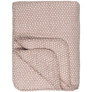 Narzuta light pink w/dots Ib Laursen, 180 cm