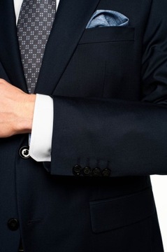 Мужской костюм Abram темно-синий обычный 164 120 110