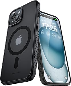 ETUI OCHRONNE IPHONE 15 Pro 6,1 CZARNE MATOWE UNBREAKCABLE