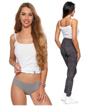 MORAJ Podkoszulka Koszulka Top Damska - L