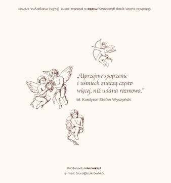 Религиозные помадки 1 кг с цитатами святых в подарок