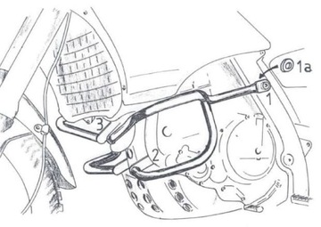 Aprilia Pegaso 650 96- Gmole silnika