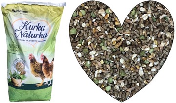 Karma KURKA NATURKA kura nioska Z ZIARNAMI pasza granulat kruszonka