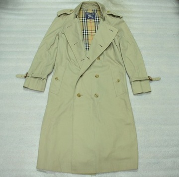 BURBERRYS LONDON TRENCH LONG Męski Płaszcz Vintage Premium 50 REG