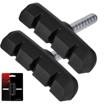 PROX KLOCKI HAMULCOWE V-BRAKE 55 mm BEZ GWINTU na bolec MTB do hamulców