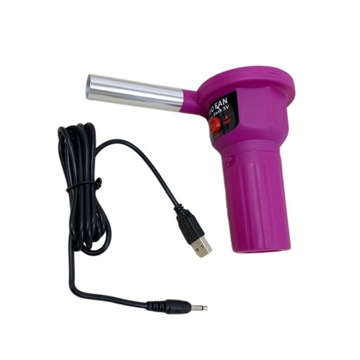 Barbecue Air Blower Portable Electric Barbecue Fire Blower Tool 5V with USB