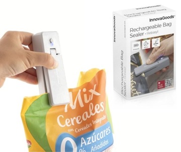 Bezprzewodowa Zgrzewarka do woreczków z obcinaczek i magnesem