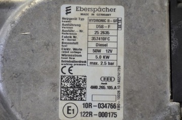 VW AUDI WEBASTO 4M0265105A 4M0265081AC