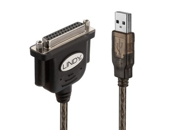Lindy adapter USB na DB-25 RS232