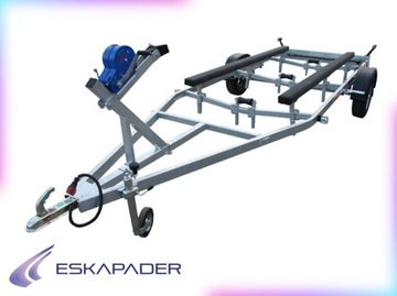 Przyczepa podłodziowa PP-750 1-osiowa DMC 750 kg