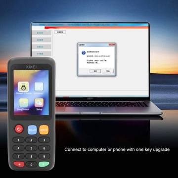СЧИТЫВАТЕЛЬ RFID/ЗАПИСЬ NFC ПРОГРАММИСТОР С БРЕЛКОМ ДЛЯ БРЕЛКОВ