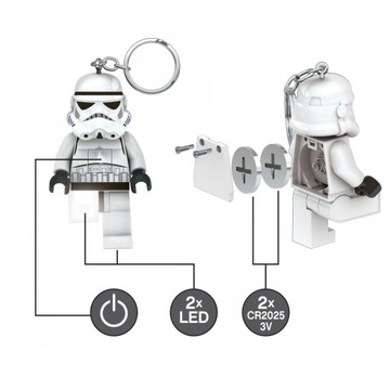 Брелок LEGO Stormtrooper с фонариком