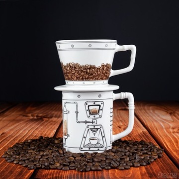 Coffeemageddon - капельница и кружка