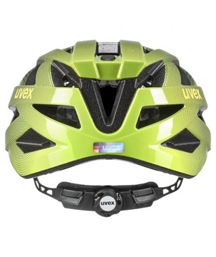 Велосипедный шлем Uvex I-vo зеленый глянцевый 56-60 см