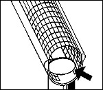 СЕТКА ДЛЯ ЖЕЛОБОВ MARLEY 100-125 ДЛИНОЙ 2 МЕТРА