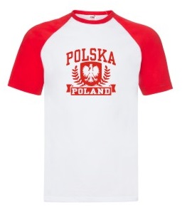 KOSZULKA Z TWOIM NADRUKIEM POLSKA KIBICOWSKA HIT