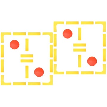 ЛИНИЯ РАЗМЕТКИ ЗЕМЛИ ПЛЯЖНЫЙ ПЕСОЧНЫЙ ЗНАК, 2 КОМПЛЕКТА