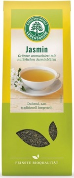 Herbata zielona jaśminowa liściasta BIO 75g Lebens