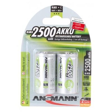 Akumulator (NiMH) Ansmann C (R14) 2500 mAh 2 szt.