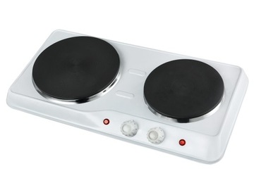 Kuchenka ELEKTRYCZNA 2500W DKP1002W Podwójna
