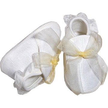 БАЛЕТКИ КРЕМОВЫЕ АТЛАСНЫЕ ТУФЛИ CHRISTOPHER 11 СМ