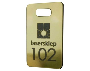 Брелоки для гостиниц ДВУХСТОРОННИЕ НОМЕРА 10 ШТ.