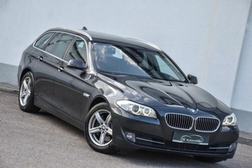 BMW Seria 5 F10-F11 Touring 525d 218KM 2012 BMW Seria 5 BMW 525D 218KM XENON LED SKORY HEAD-UP Navi Gwarancja 12m-cy A