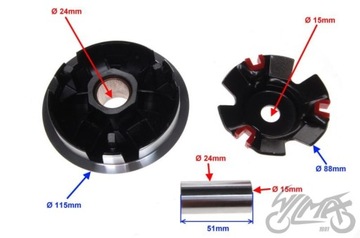 Вариатор 4t 125cc 150 куб.