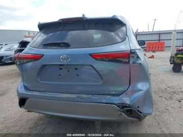 Toyota Highlander III 2021 Toyota Highlander 2021r., Platinium, od ubezpieczalni 3.5 Benzyna 295KM, zdjęcie 5