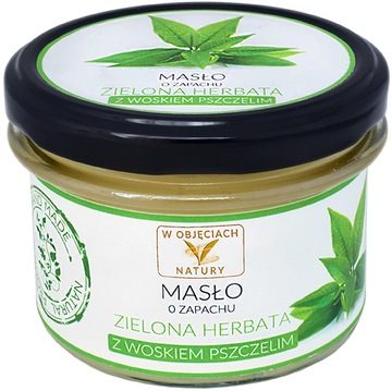 Masło - Maska - Tatuaże/Suche Ręce/Stopy/Ciało - Zielona Herbata- 235ml