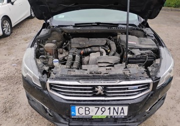 Peugeot 508 I 2015 Peugeot 508 2015r, 1.6 HDI - AUTOMAT. Lekko uszkodzony przod. Jezdzi. 1.6, zdjęcie 4