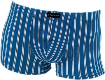 SZORTY ATLANTIC MĘSKIE BOKSERKI MH954 DENIM *L*