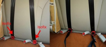 РУЧКА ISOFIX УНИВЕРСАЛЬНЫЕ РЕМНИ БЕЗОПАСНОСТИ