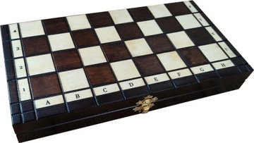 ДЕРЕВЯННЫЕ ШКОЛЬНЫЕ ШАХМАТЫ (28х28см) - не только для детей