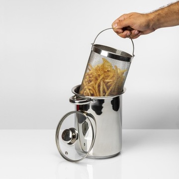 Набор ветчинницы 1,5+КАСТРЮЛЯ 4Л С КОРЗИНОЙ 313515