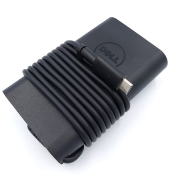 ОРИГИНАЛЬНЫЙ НОВЫЙ БЛОК ПИТАНИЯ ЗАРЯДНОЕ УСТРОЙСТВО DELL 65 Вт USB-C со штекером 20 В 3,25 0VT148