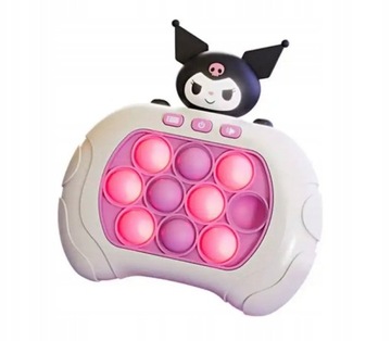 Игра Pop It KUROMI РУКОВОДСТВО АНТИСТРЕСС ЭЛЕКТРОННАЯ консоль