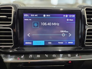 Citroen C5 Aircross SUV Facelifting 1.2 PureTech 131KM 2023 Citroen C5 Aircross 1.2 PureTech MAX EAT8 130KM SalonPL Gwarancja Dealer V, zdjęcie 22