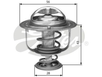 TERMOSTAT MITSUBISHI MIRAGE V 1.3 TOYOTA AVENSIS T22 2.0 T25