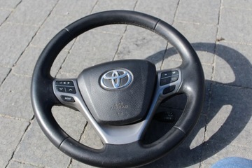 TOYOTA AVENSIS T27 KIEROWNICA TEMPOMAT PODUSZKA