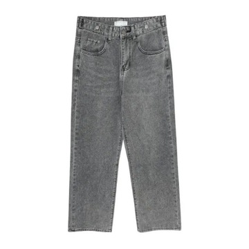 Man Cowboy Pants Straight Men's Jeans with Pockets