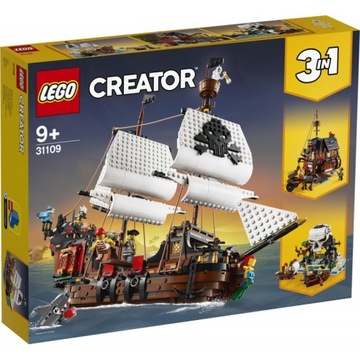 LEGO CREATOR Statek Piracki 31109 (1264 el.) 9+