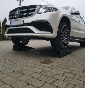 Пандус CAR INRUSIONS OVERRUN, 2 шт. пандусы для автомобиля, высота автобуса 17 см