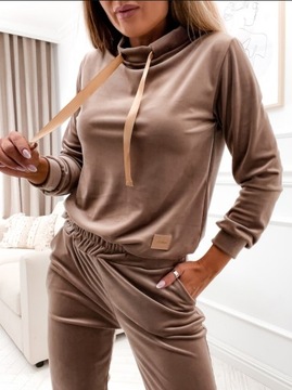 Комплект спортивного костюма ВЕЛОР КАПУЧИНО, размер XL