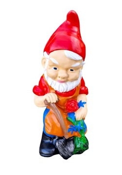 FIGURKA OGRODOWA - MAŁY KRASNAL OGRODNIK MODEL I