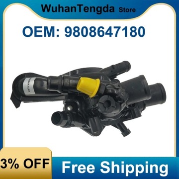 9808647180 COOLER SYSTEM TERMOSTAT 1.6T FOR PEUGEOT 308 3008 4008 ~35734